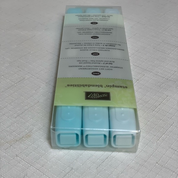 Stampin Up Blendabilities Soft Sky Assortment Markers Dual Tip Ink 3-Pack Craft - Picture 5 of 8
